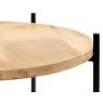 Table pliante en métal