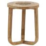 Table d'appoint en manguier