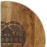 Table d'appoint en manguier