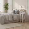 Antique white wood table