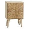 Mango wood nightstand