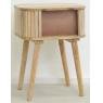 Mango wood nightstand