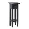 Black mahony night bed side table 