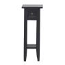 Black mahony night bed side table 