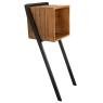 Bed side table in fir wood