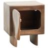 Mango wood nightstand