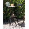 Stand-up table in metal
