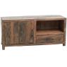 Meuble TV en bois recyclé