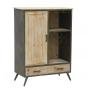 Wooden and metal bar furniture