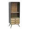Wooden and metal bar furniture