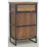 Bar cabinet in recycled wood