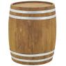 Barrel in pine wood