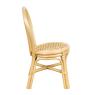 Natural rattan and open weaving rattan children's chair