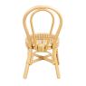 Natural rattan and open weaving rattan children's chair