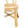Natural rattan and open weaving rattan children's chair