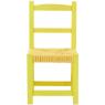 Chaise enfant en bois et coton
