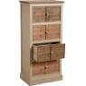 Pinewood chest with 4 drawers