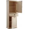 Raw wood bonnetiere cupboard