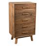 Recyled pine chest of drawers