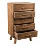 Recyled pine chest of drawers