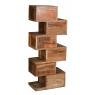 Recycled wood and metal chest of drawers