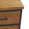 Recycled wood chest of drawers