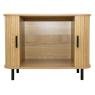 Chest in slatted MDF