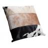 Square cow skin cushion