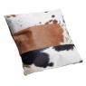 Square cow skin cushion