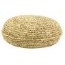 Natural sisal cushion