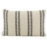 Cotton cushions with graphic pattern