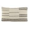 Cotton cushions with graphic pattern