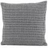 Houndstooth cotton cushion