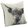 Cotton cushion with cow design