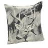 Cotton cushion with Deer design