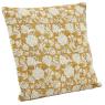 Coussin fleurs jaunes