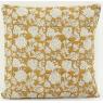 Coussin fleurs jaunes