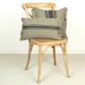 Set of 2 cotton and flex cushions.
