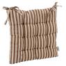 Chair seat made of cotton and flex