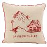 Cushion made of linen and cotton