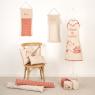 Cushion made of linen and cotton