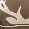 Linen and cotton cushion