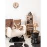 Linen and cotton cushion