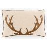 Linen and cotton cushion