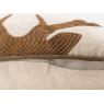 Linen and cotton cushion