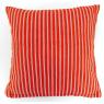 Coussin en coton orange