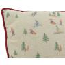 Linen and cotton pillow