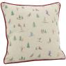 Linen and cotton pillow