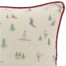 Linen and cotton pillow