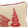 Linen and cotton pillow